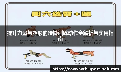 提升力量与塑形的哑铃训练动作全解析与实用指南